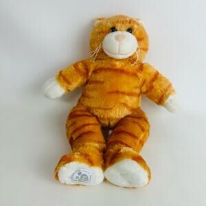 Build‎ A Bear 25 Years Orange Tabby Kitty Cat Soft Plush Stuffed Animal  16”